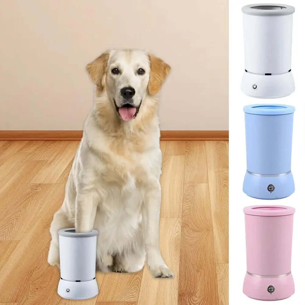 Pet Feet Washer Electrical Pet Paw Cleaner Automatic Cup Cleaner Portable Dog Paw Cleaning Quick Noise Foot Low Pet R2U2
