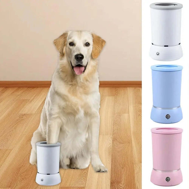 Pet Feet Washer Electrical Pet Paw Cleaner Automatic Cup Cleaner Portable Dog Paw Cleaning Quick Noise Foot Low Pet R2U2