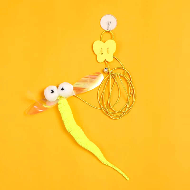 Interactive Cat Toy Hanging Simulation Cat Toy Funny Self-Hey Interactive Toy for Kitten Playing Teaser Wand Toy Cat Supplies