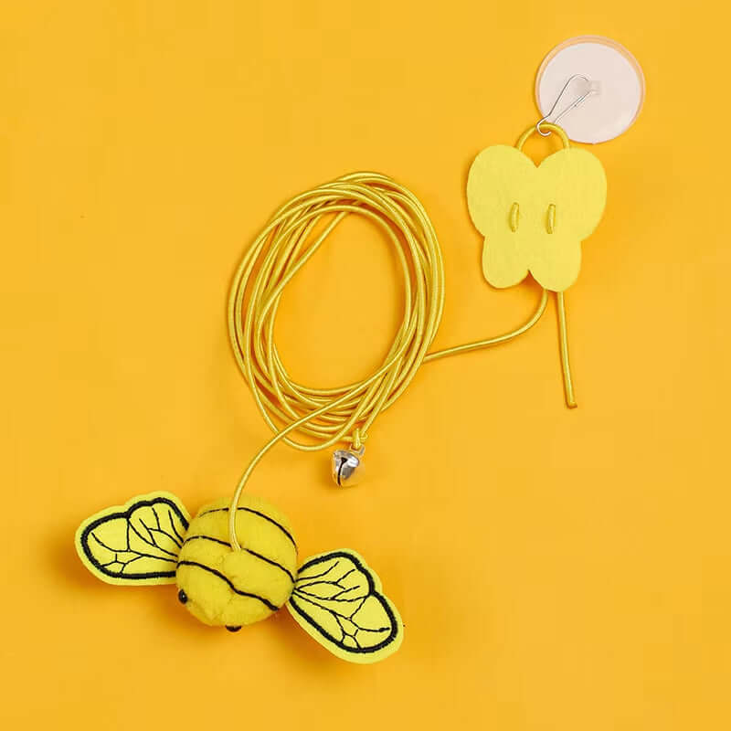 Interactive Cat Toy Hanging Simulation Cat Toy Funny Self-Hey Interactive Toy for Kitten Playing Teaser Wand Toy Cat Supplies