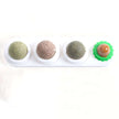 Catnip Toys Silvervine Balls Teeth Cleaning Dental Wall Treats Extra Cat Energy Ball Edible Cats Lick Healthy Kitten Chew