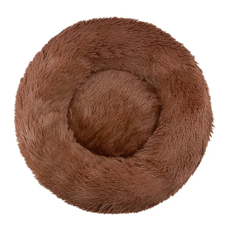 40-90Cm round Pet Bed for Large Dog Bed Super Soft Cat Bed Long Plush Dog House for Medium Dog House Winter Warm Sleeping