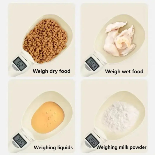 Precision Pet Food Scale - Digital LCD Weighing Tool for Accurate Dog & Cat Feeding Measurements