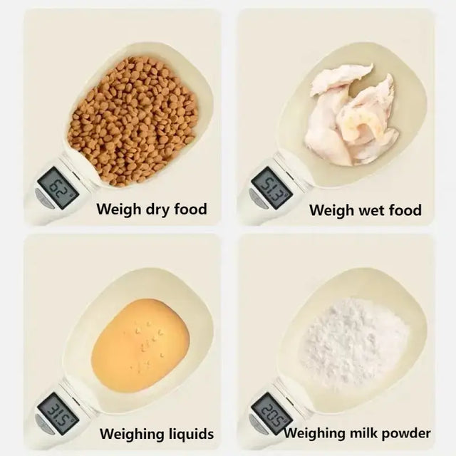 Precision Pet Food Scale - Digital LCD Weighing Tool for Accurate Dog & Cat Feeding Measurements