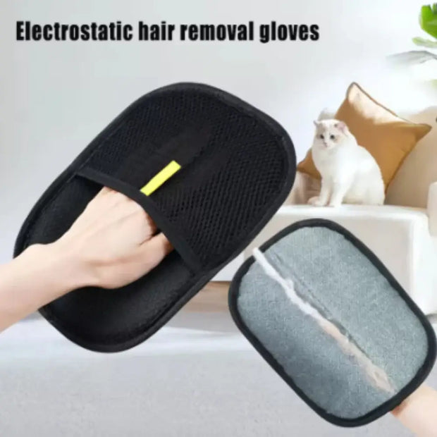 Revolutionary Pet Hair Removal Gloves - Transform Grooming with Ease for Cats, Dogs, and More!