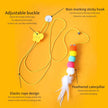 Interactive Cat Toy Hanging Simulation Cat Toy Funny Self-Hey Interactive Toy for Kitten Playing Teaser Wand Toy Cat Supplies