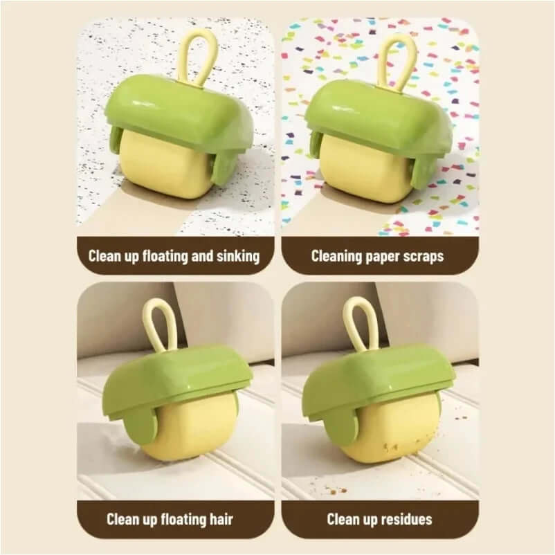Revolutionary Mini Reusable Lint Roller - Ultimate Hair and Dust Removal Tool for Effortless Cleaning on Clothes, Pets, and Furniture