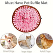 Washable Felt Pet Sniffing Pad Foldable Dog Slow Feeding Mat Toy Dog Training Snuff Mat